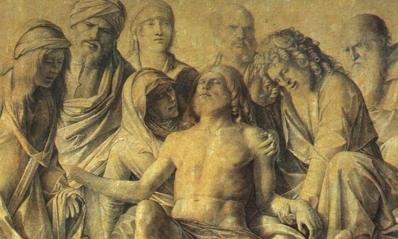 BELLINI, Giovanni The Lamentation over the Body of Christ dfh Germany oil painting art